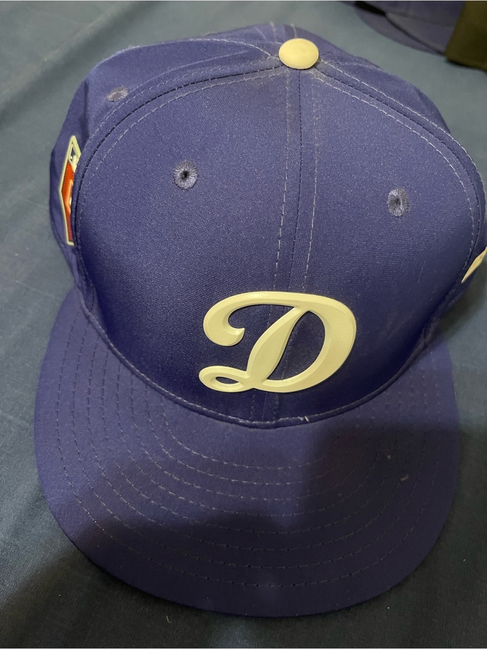 D Logo Baseball Cap - Navy